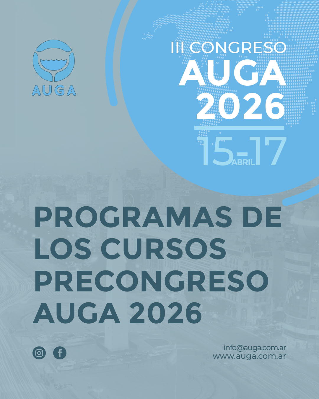 programas precongresos 2026